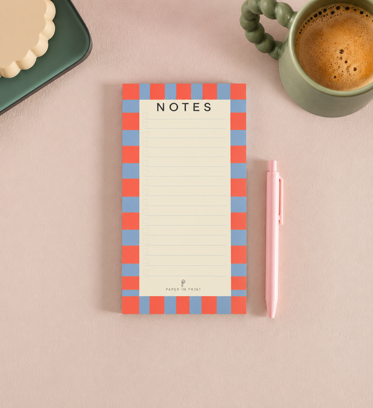NOTEPAD BLOCK STRIPE