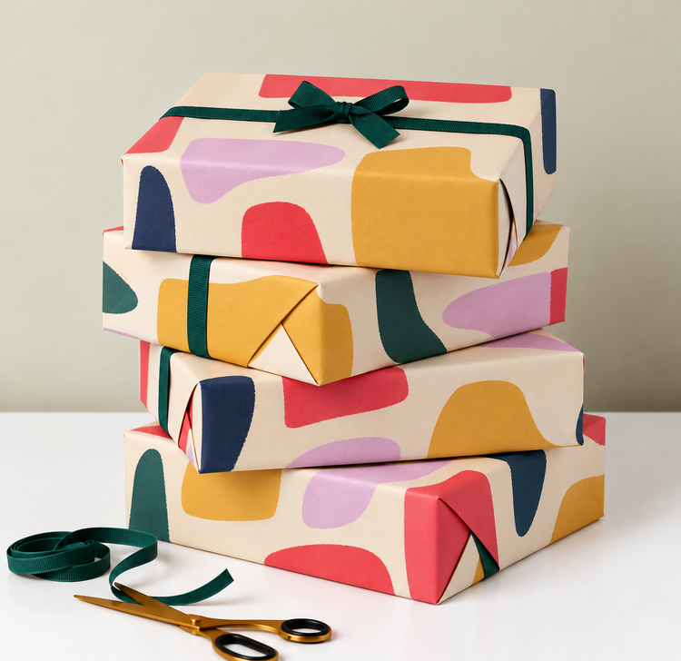 ABSTRACT PRINT WRAP