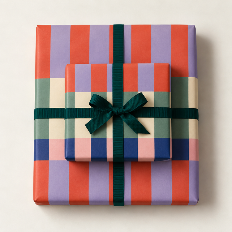 COLOURBLOCK WRAPPING PAPER