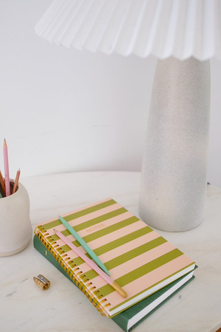 STRIPE NOTEBOOK