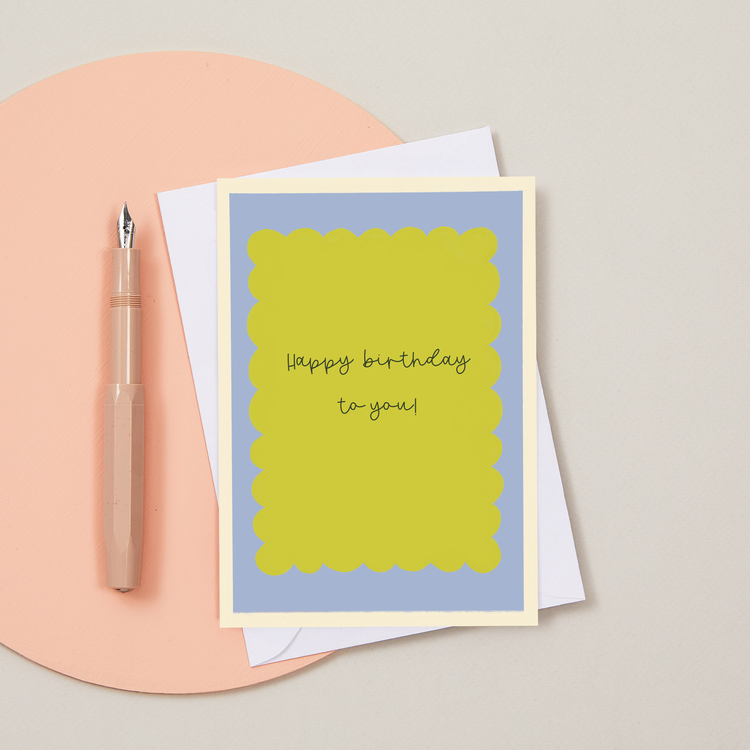 Happy birthday to you scallop