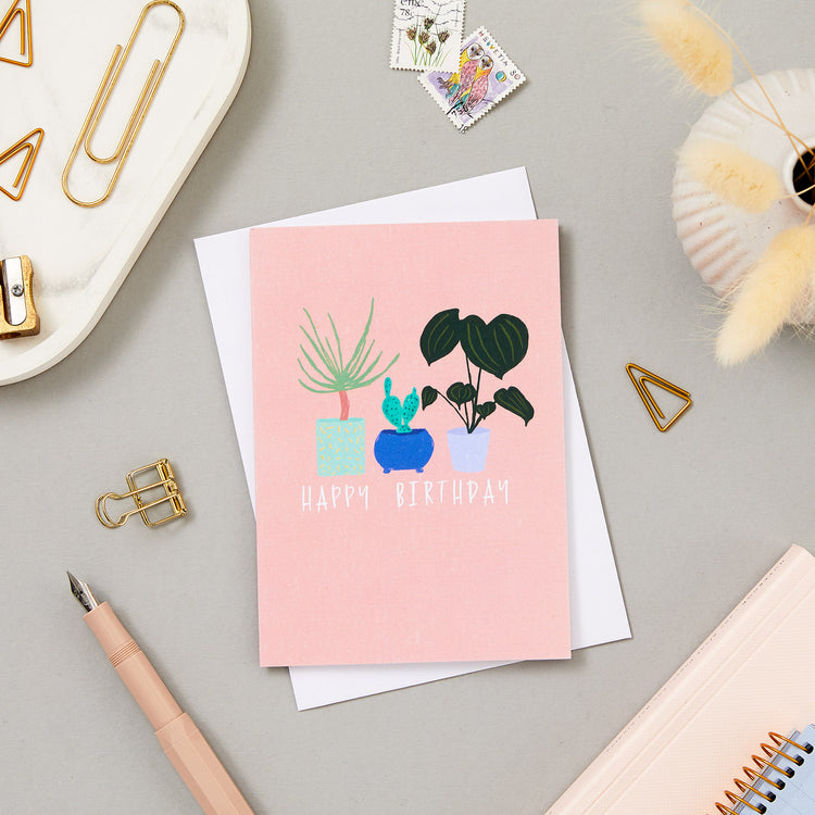 HAPPY BIRTHDAY PLANTS