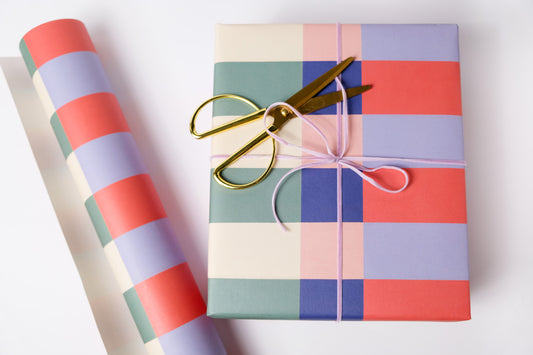 COLOURBLOCK WRAPPING PAPER