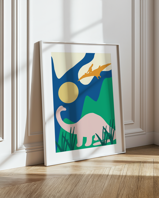 DINOSAUR PRINT